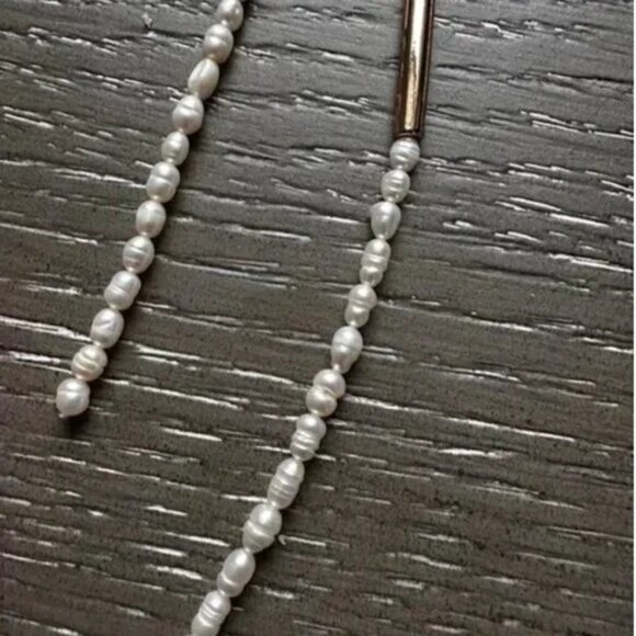 Cult Gaia Gold and White Earrings - Picture 15 of 16